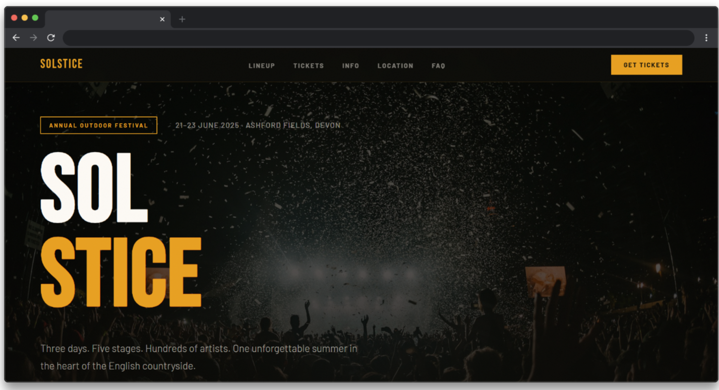 More coming soon Mockup