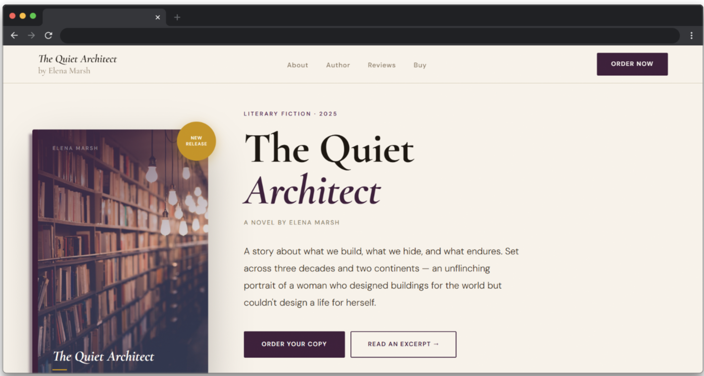 More coming soon Mockup